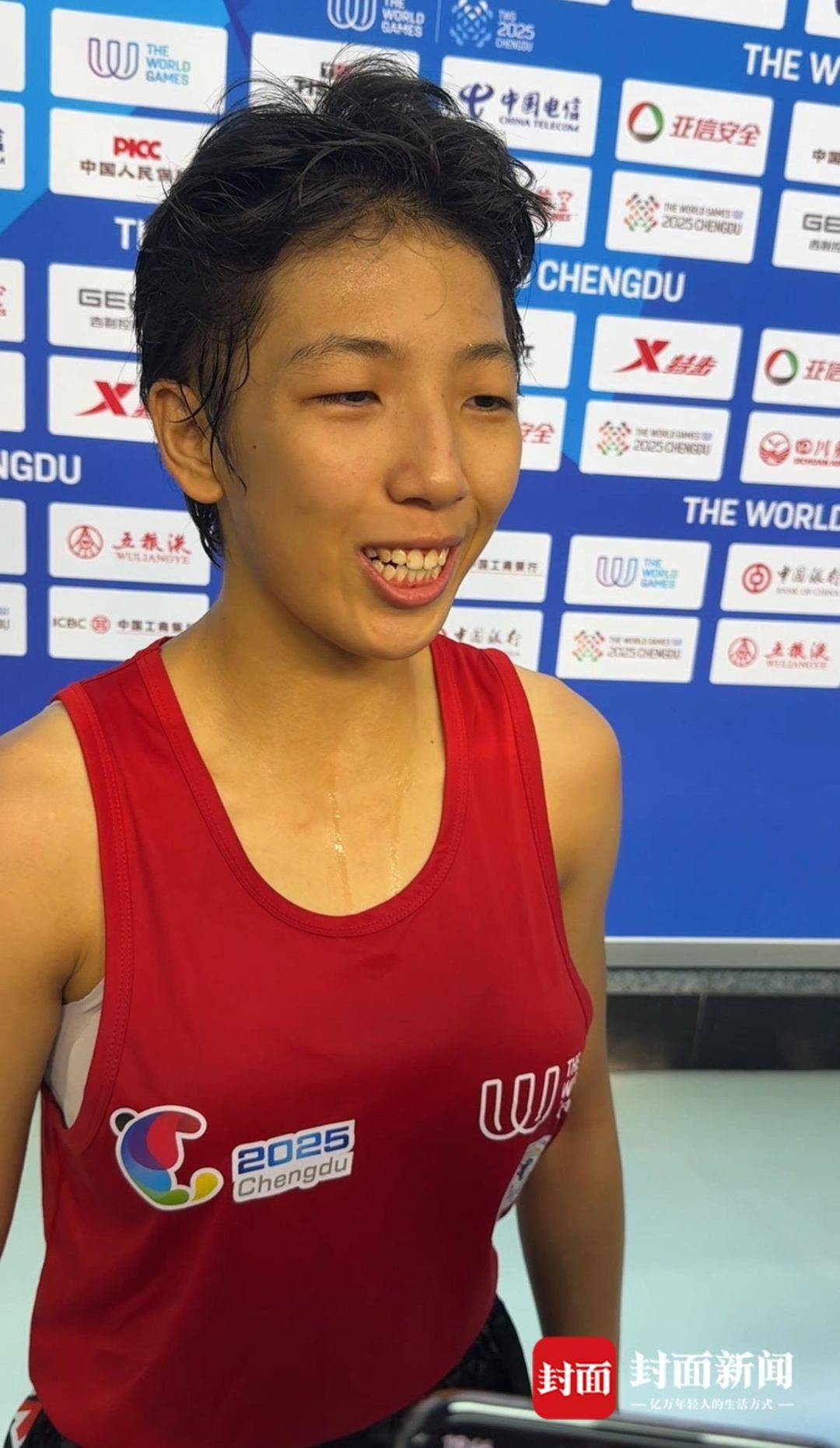 她告诉记者, nat夺得, 第二回合对